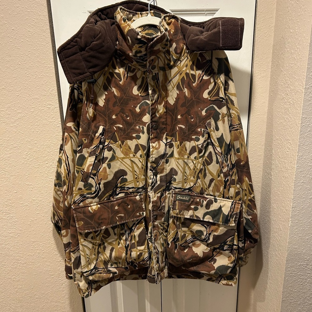 Gamehide Flyway Camo Hunting Men’s Jacket Cotton Windbreaker , size L